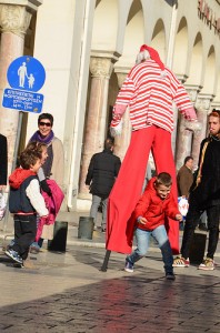Fun with stilts